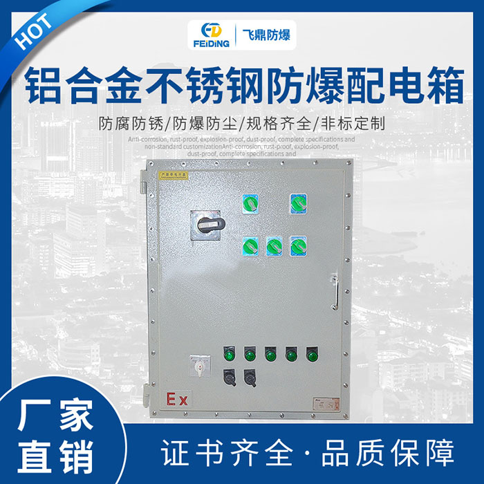 廠家定制 鋁合金不銹鋼防爆配電箱 不銹鋼可選掛式立式控制柜